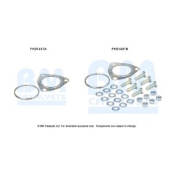 Catalytic Converter Fitting Kit BM CATALYSTS FK91407