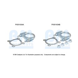 Catalytic Converter Fitting Kit BM CATALYSTS FK91434