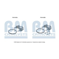 Catalytic Converter Fitting Kit BM CATALYSTS FK91435