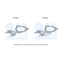 Catalytic Converter Fitting Kit BM CATALYSTS FK91489