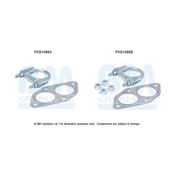 Catalytic Converter Fitting Kit BM CATALYSTS FK91496
