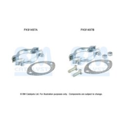 Catalytic Converter Fitting Kit BM CATALYSTS FK91497