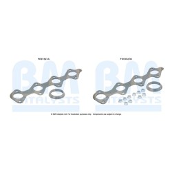 Catalytic Converter Fitting Kit BM CATALYSTS FK91521