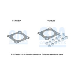 Catalytic Converter Fitting Kit BM CATALYSTS FK91529