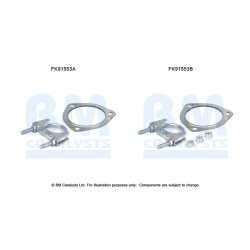 Catalytic Converter Fitting Kit BM CATALYSTS FK91553