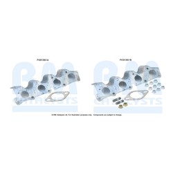 Catalytic Converter Fitting Kit BM CATALYSTS FK91561