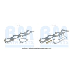 Catalytic Converter Fitting Kit BM CATALYSTS FK91588