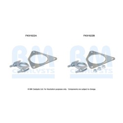 Catalytic Converter Fitting Kit BM CATALYSTS FK91622