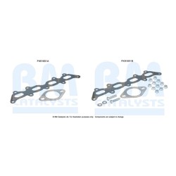Catalytic Converter Fitting Kit BM CATALYSTS FK91651