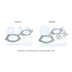 Catalytic Converter Fitting Kit BM CATALYSTS FK91672