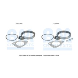 Catalytic Converter Fitting Kit BM CATALYSTS FK91720