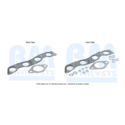 Catalytic Converter Fitting Kit BM CATALYSTS FK91736