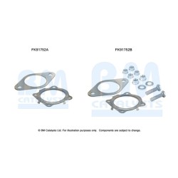 Catalytic Converter Fitting Kit BM CATALYSTS FK91752