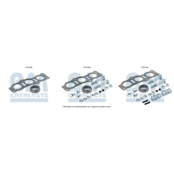 Catalytic Converter Fitting Kit BM CATALYSTS FK91756 BM CATALYSTS