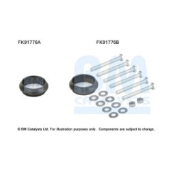 Catalytic Converter Fitting Kit BM CATALYSTS FK91776