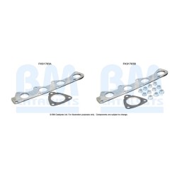 Catalytic Converter Fitting Kit BM CATALYSTS FK91783