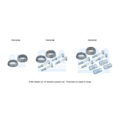 Catalytic Converter Fitting Kit BM CATALYSTS FK91816 BM CATALYSTS