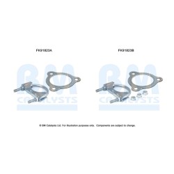 Catalytic Converter Fitting Kit BM CATALYSTS FK91823