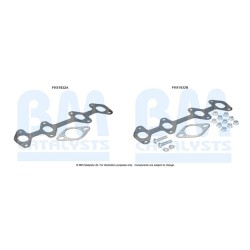 Catalytic Converter Fitting Kit BM CATALYSTS FK91832
