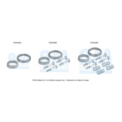 Catalytic Converter Fitting Kit BM CATALYSTS FK91839 BM CATALYSTS