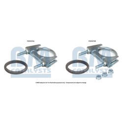 Catalytic Converter Fitting Kit BM CATALYSTS FK91874