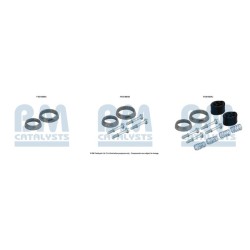 Catalytic Converter Fitting Kit BM CATALYSTS FK91884 BM CATALYSTS