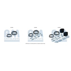 Catalytic Converter Fitting Kit BM CATALYSTS FK91884 BM CATALYSTS