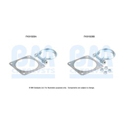 Catalytic Converter Fitting Kit BM CATALYSTS FK91926