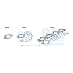 Catalytic Converter Fitting Kit BM CATALYSTS FK91956 BM CATALYSTS