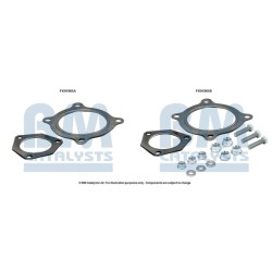 Catalytic Converter Fitting Kit BM CATALYSTS FK91965