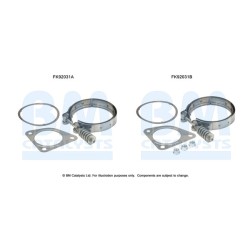 Catalytic Converter Fitting Kit BM CATALYSTS FK92031