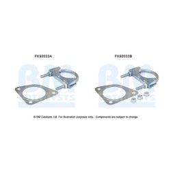 Catalytic Converter Fitting Kit BM CATALYSTS FK92033