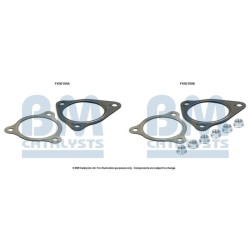 Catalytic Converter Fitting Kit BM CATALYSTS FK92109