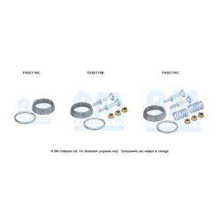 Catalytic Converter Fitting Kit BM CATALYSTS FK92116 BM CATALYSTS