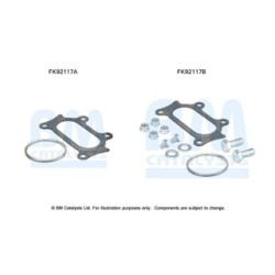 Catalytic Converter Fitting Kit BM CATALYSTS FK92117