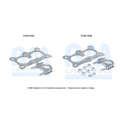 Catalytic Converter Fitting Kit BM CATALYSTS FK92149