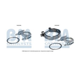 Catalytic Converter Fitting Kit BM CATALYSTS FK92180 BM CATALYSTS