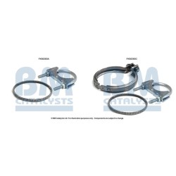 Catalytic Converter Fitting Kit BM CATALYSTS FK92283 BM CATALYSTS