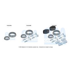 Catalytic Converter Fitting Kit BM CATALYSTS FK92298 BM CATALYSTS