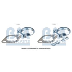 Catalytic Converter Fitting Kit BM CATALYSTS FK92326