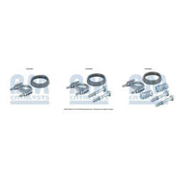Catalytic Converter Fitting Kit BM CATALYSTS FK92394 BM CATALYSTS