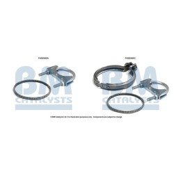 Catalytic Converter Fitting Kit BM CATALYSTS FK92585 BM CATALYSTS