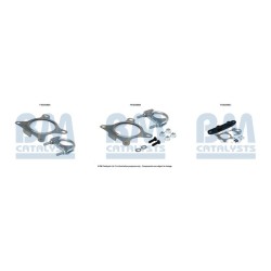 Catalytic Converter Fitting Kit BM CATALYSTS FK92586 BM CATALYSTS