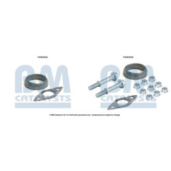 Catalytic Converter Fitting Kit BM CATALYSTS FK92593