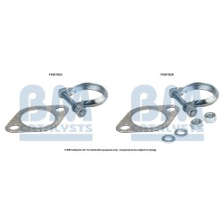 Catalytic Converter Fitting Kit BM CATALYSTS FK92782