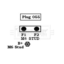 Alternator BORG & BECK BBA2006 OE Ref 56005685