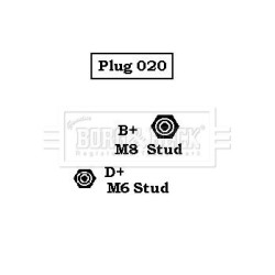 Alternator BORG & BECK BBA2084 OE Ref 12311726372