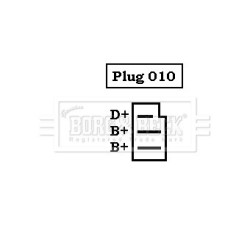 Alternator BORG & BECK BBA2213 OE Ref 54021980 BORG & BECK
