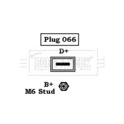 Alternator BORG & BECK BBA2399 OE Ref 46431710 BORG & BECK