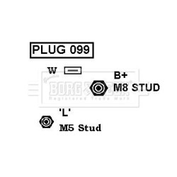 Alternator BORG & BECK BBA2797 OE Ref 008 154 71 02